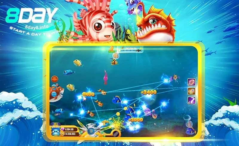 Kho game săn cá đổi thưởng tại 8Day