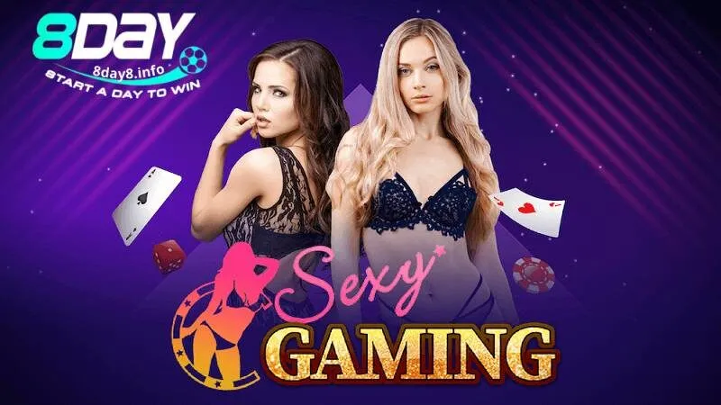 Sexy tại casino 8Day