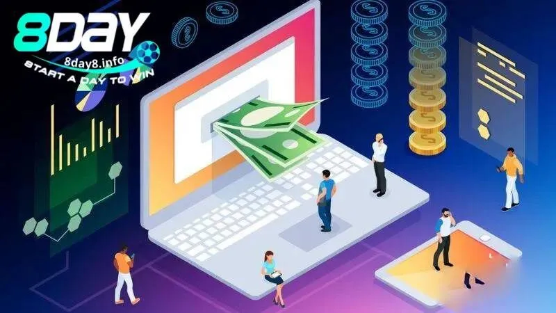 Thanh toán nạp rút tại 8Day